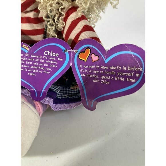 Vintage Sweetie Pie Chloe NWT 2002 Pickford Dolls Soft Sculptured Artist 16”Doll - Picture 10 of 12